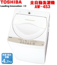 東芝全自動洗濯機AW-4S3